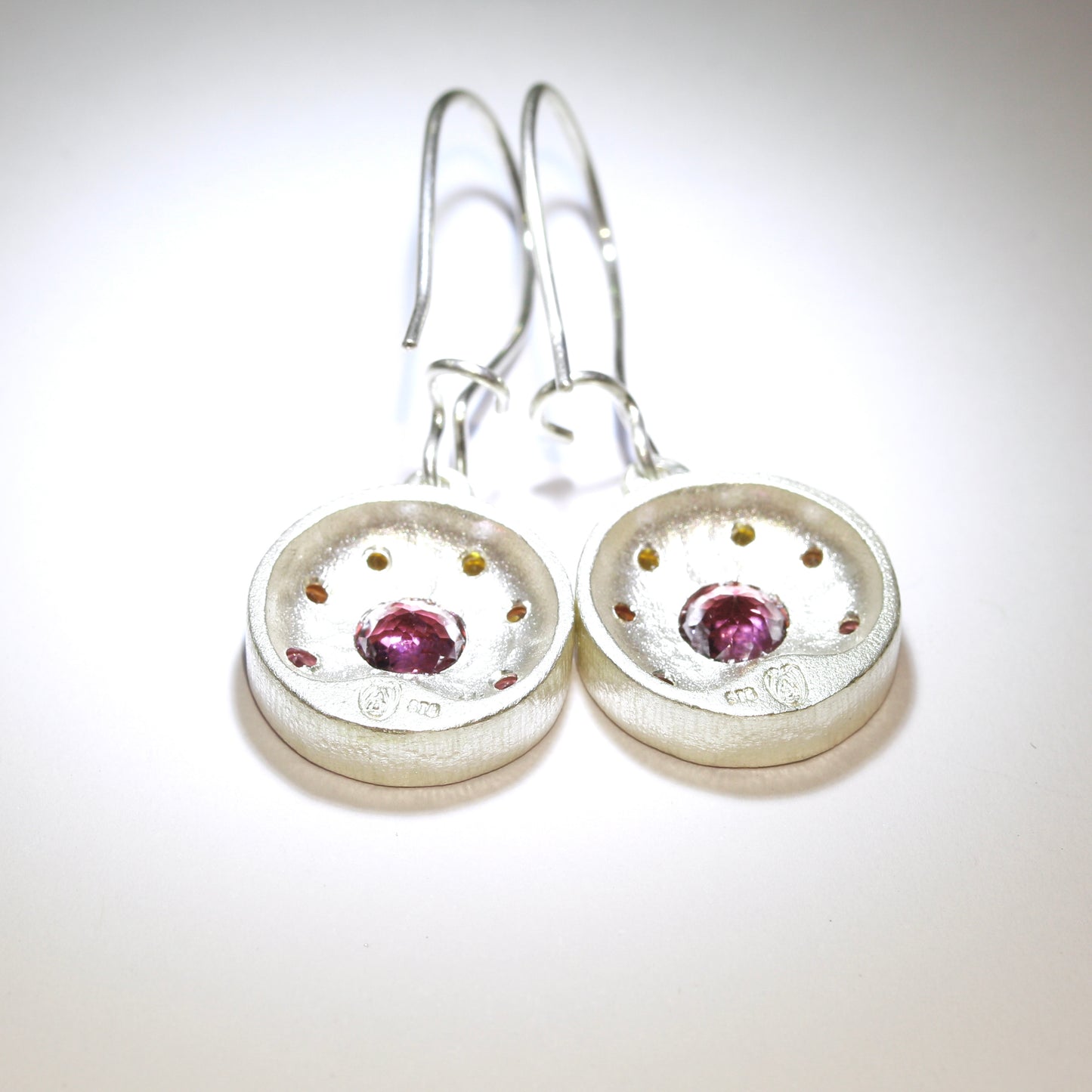 Sunset bouquet earrings