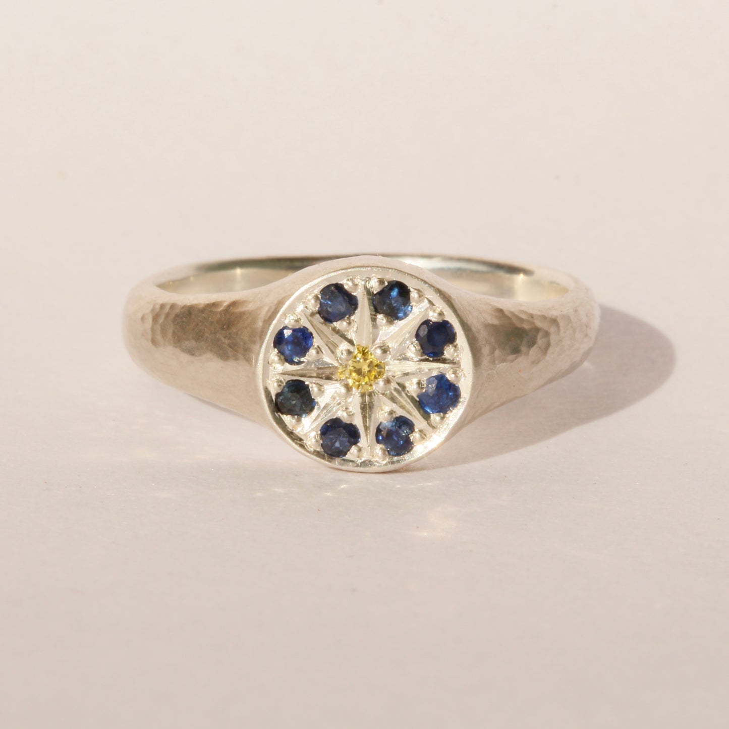 Mini midnight star ring