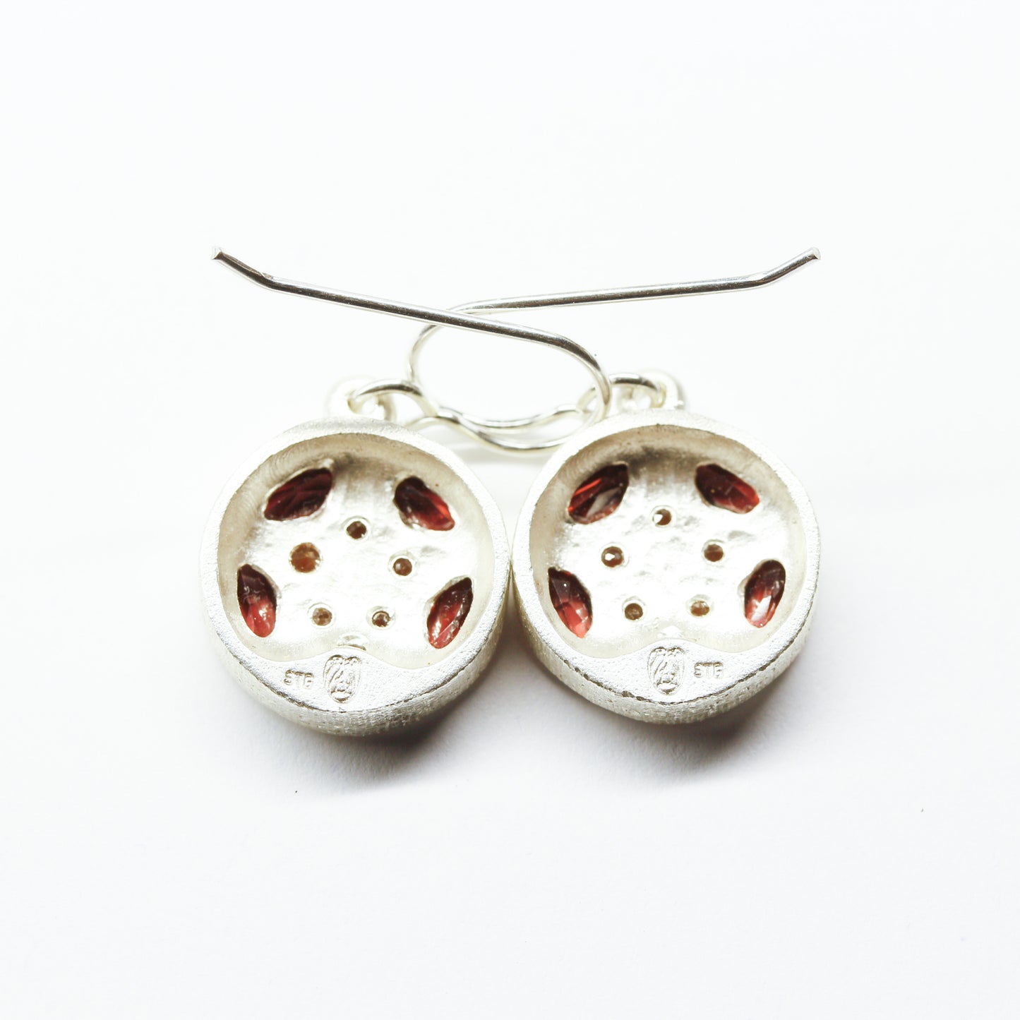 Rata flower Kaleidoscope earrings