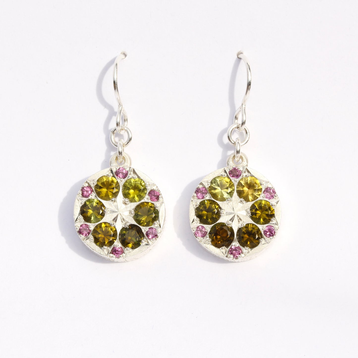Forest kaleidoscope earrings