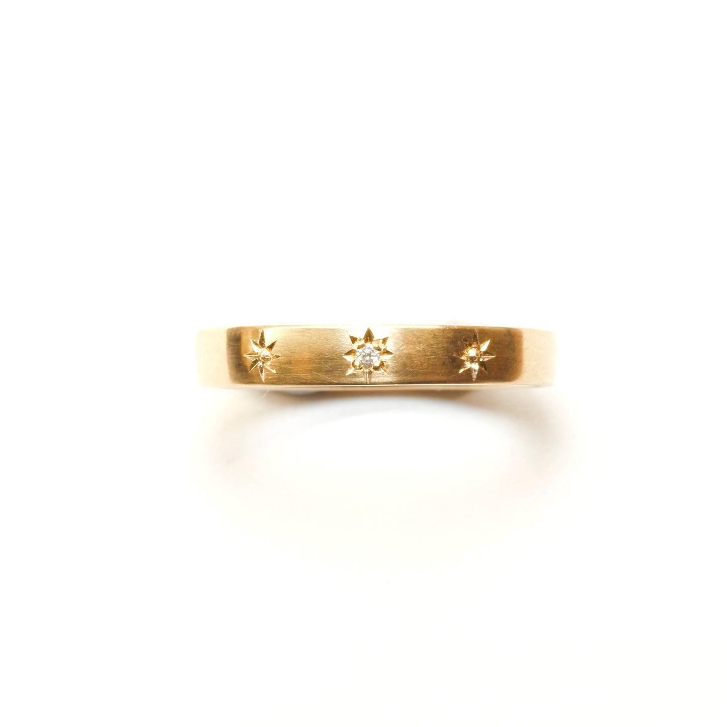 Rose gold starry starry ngaio ring