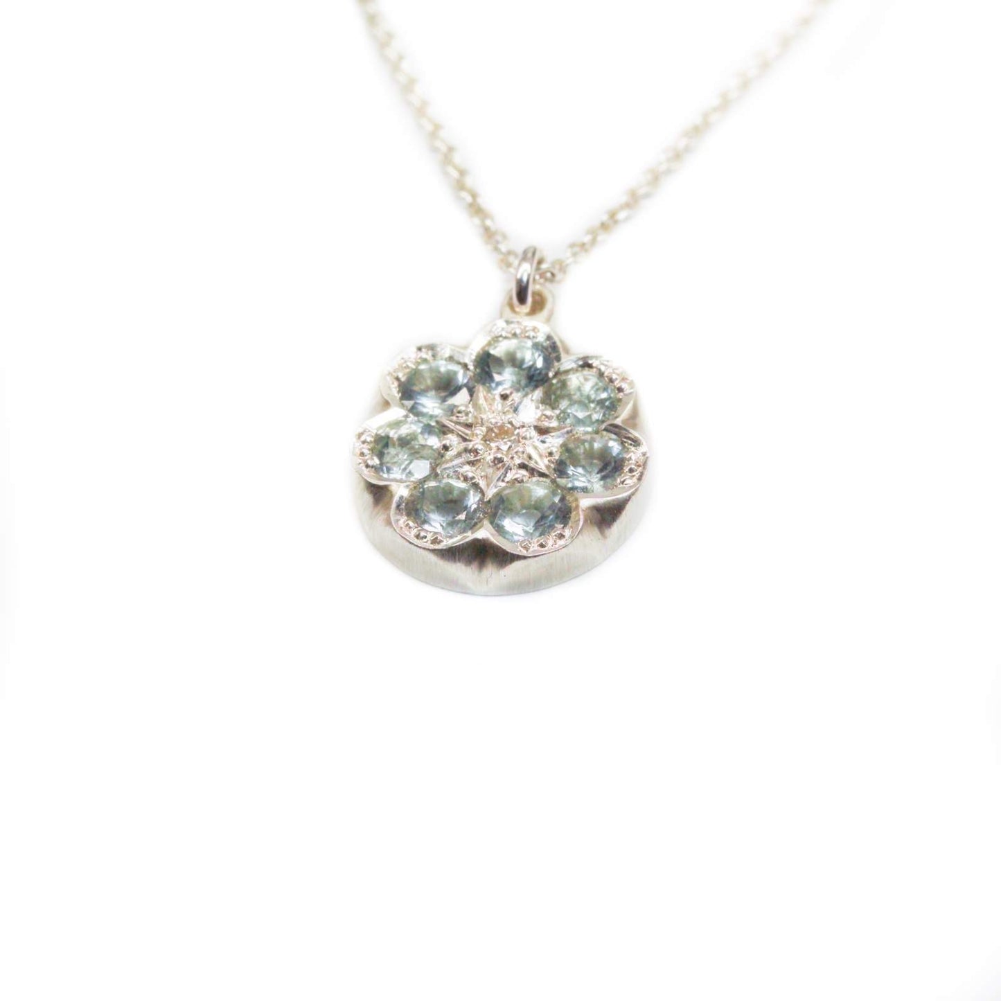 Frost flower pendant