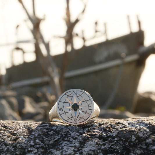 Custom Compass ring for U